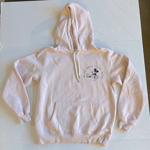 H&M Tops - H&M Pink Hoodie sweatshirt Disney Mickey Mouse women's sz small